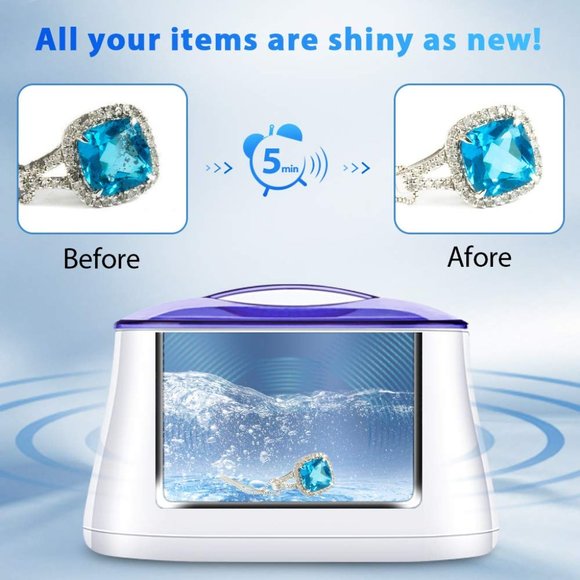 **SOLD** NWT Lonove Ultrasonic Jewelry Cleaner - Picture 5 of 5